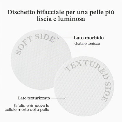medicube Zero Pore Pads 2.0 Tamponi Tonici Per Il Viso A Doppia Texture Per L'Esfoliazione E La Cura Dei Pori Con Acido Lattico Al 4,5% E Acido Salicilico Bha Allo 0,45%, (70 Unità)